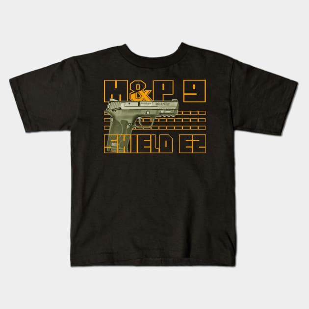 M&P 9 Shield EZ Kids T-Shirt by Aim For The Face